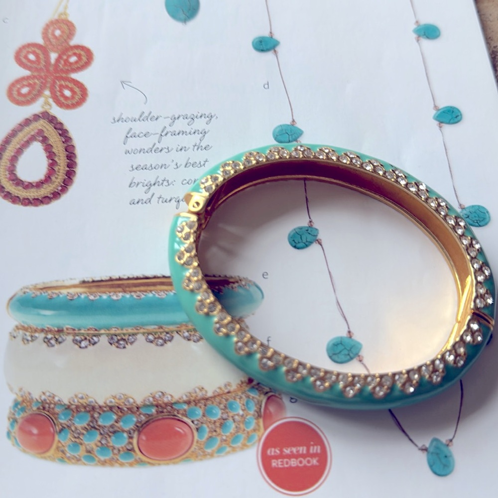 Stella & Dot Paige Enamel Bangle